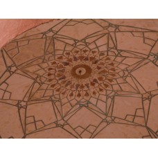 Naubat Khana, eight-point star, solar disc, circle dot